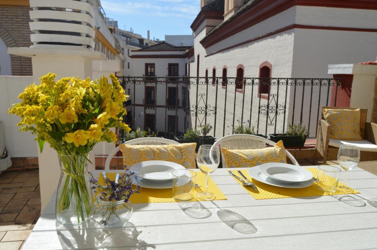 Isg Apartments Precioso Atico Con Terraza Privada En El Centro Sevilla Buitenkant foto