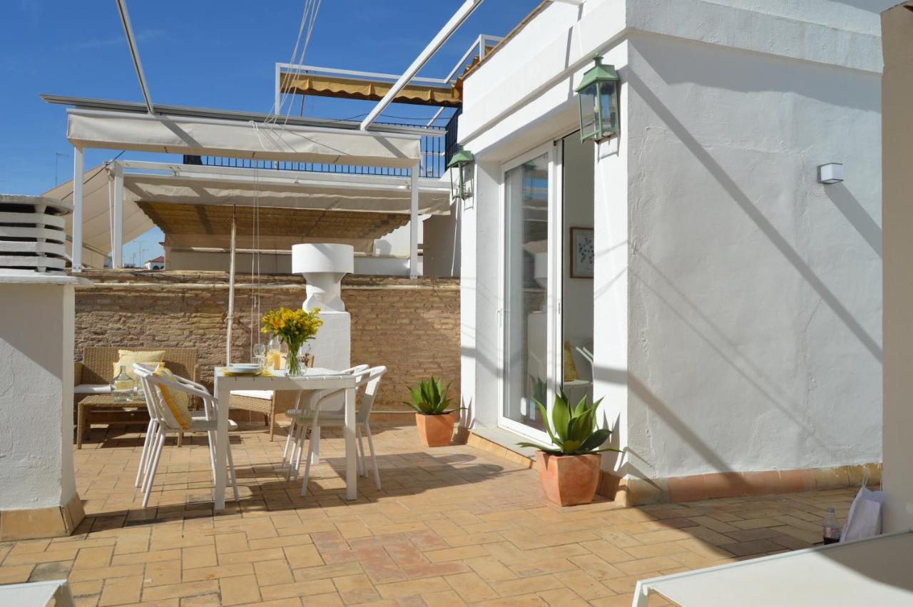 Isg Apartments Precioso Atico Con Terraza Privada En El Centro Sevilla Buitenkant foto