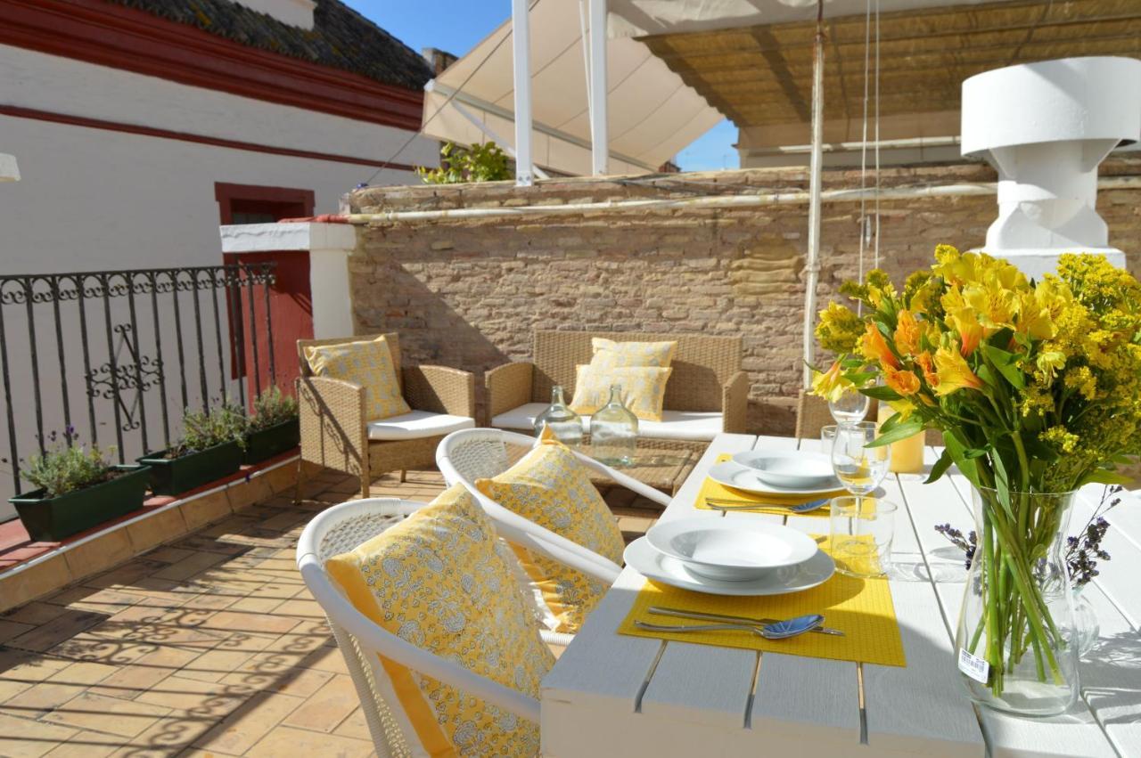 Isg Apartments Precioso Atico Con Terraza Privada En El Centro Sevilla Buitenkant foto