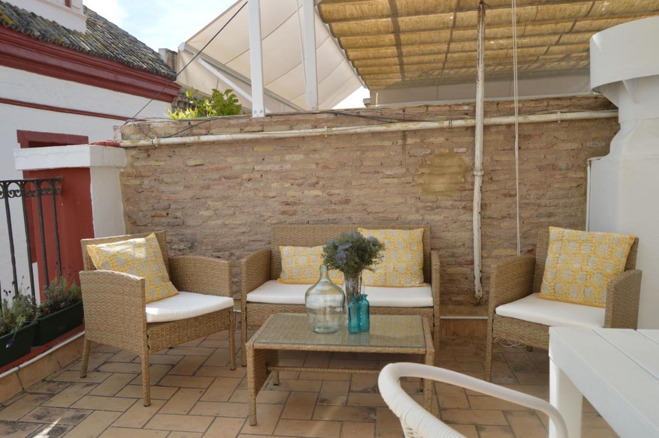 Isg Apartments Precioso Atico Con Terraza Privada En El Centro Sevilla Buitenkant foto